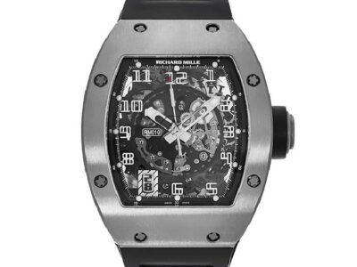 Richard Mille RM 010 TI Automatic Titanium Skeleton Dial Men’s Watch