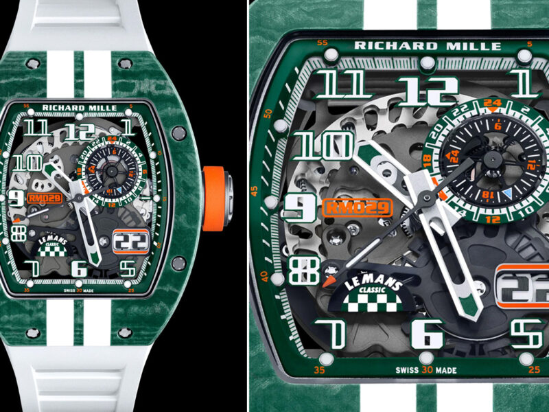 Richard Mille RM029 FQ Green and White Le Mans Classic Automatic