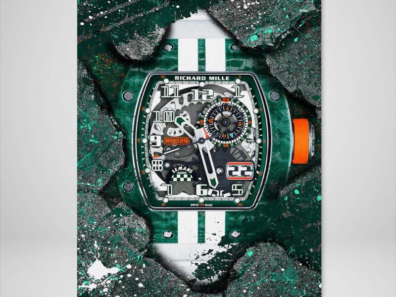 Richard Mille RM029 FQ Green and White Le Mans Classic Automatic