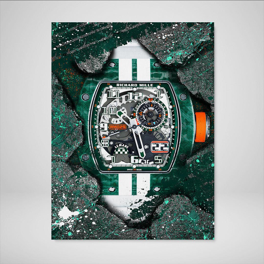 Richard Mille RM029 FQ Green and White Le Mans Classic Automatic