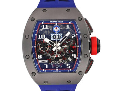 Richard Mille RM 011 Felipe Massa Limited Edition SPA Classic 50 mm x 40 mm Titanium Blue Rubber Straps Men’s Watch