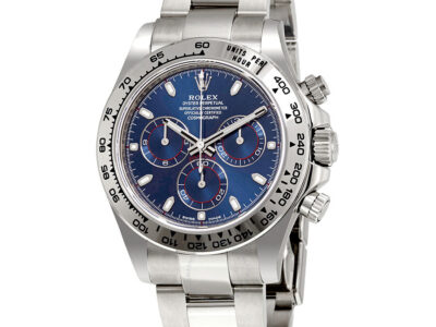 Rolex Cosmograph Daytona 116509 BL Blue Dial 40mm18kt White Gold Men’s Watch